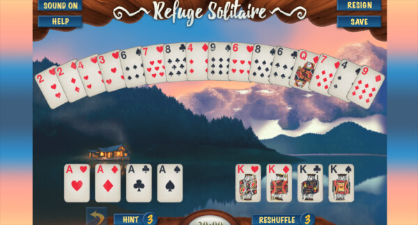 Refuge Solitaire - Best Free Solitaire Games