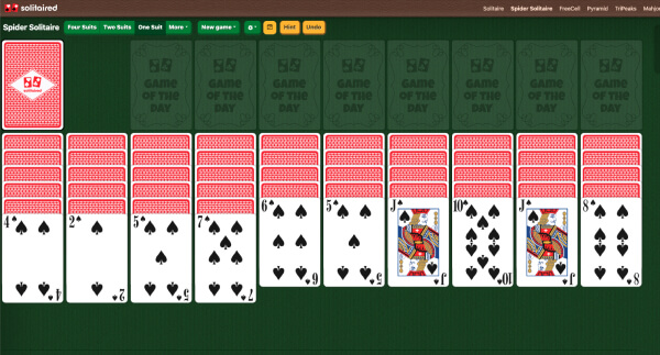 Spider Solitaire - Best Free Solitaire Games